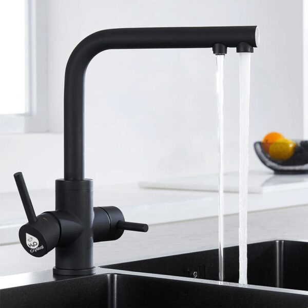 Robinet à double sorties H2O