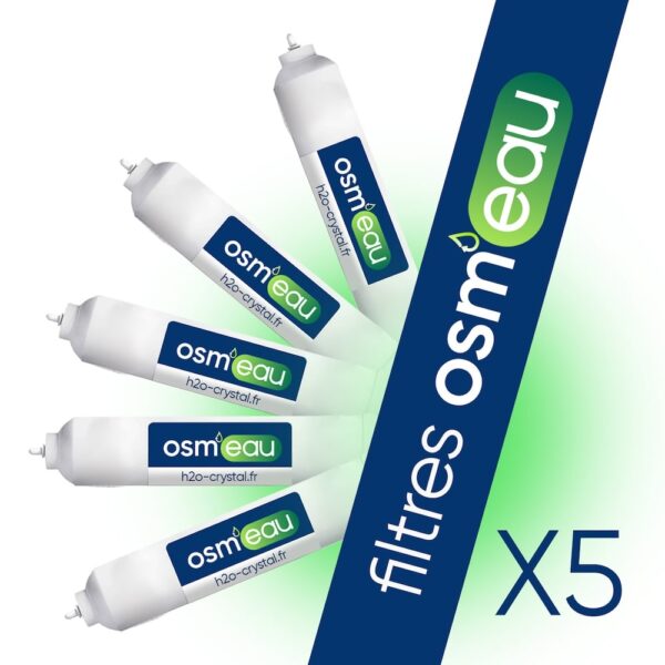 Filtres Osm'eau x5